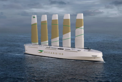 瑞典的新型汽车运输船是世界上最大的风力运输船  中网时尚,stylechina.com