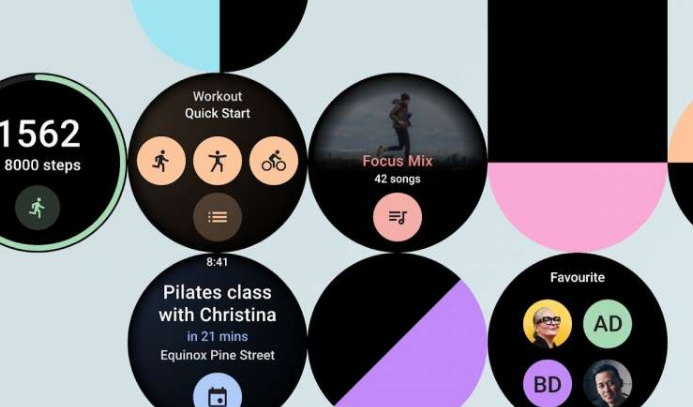 Google使用自定义的Tiles库升级了Wear OS 中网时尚,stylechina.com